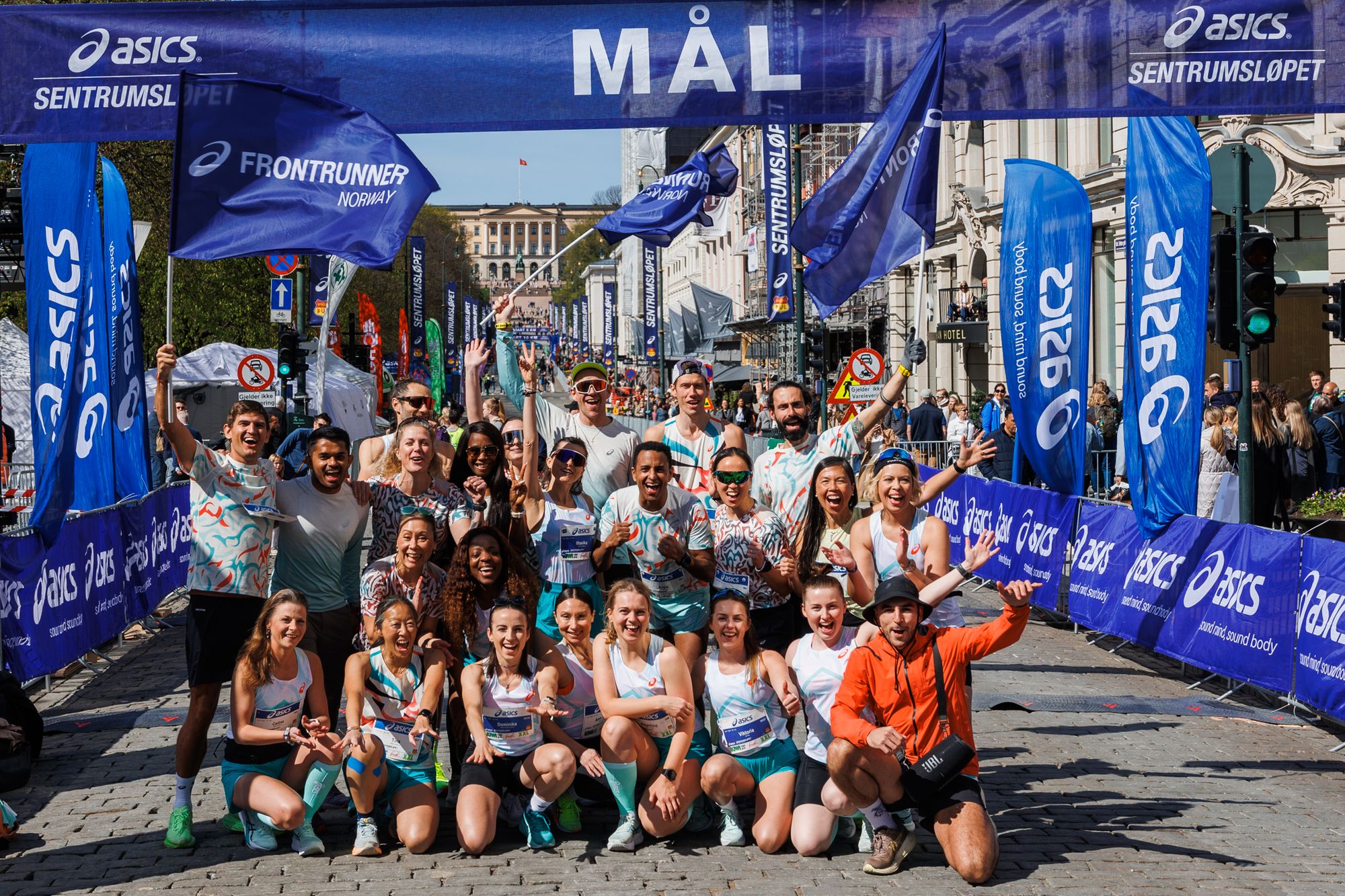 ASICS FrontRunner teamies from 10 different countries