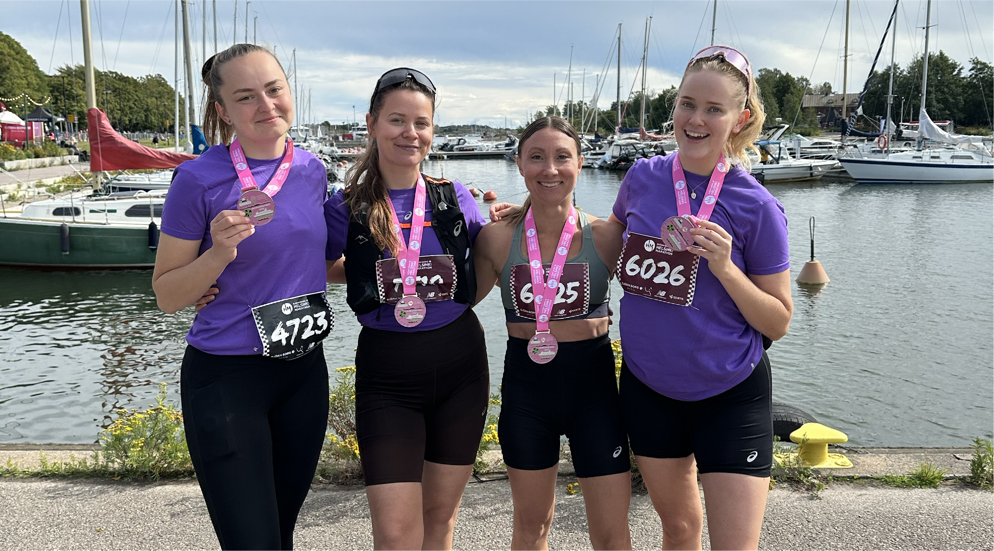 ASICS FrontRunner tiimi Helsinki Marathon