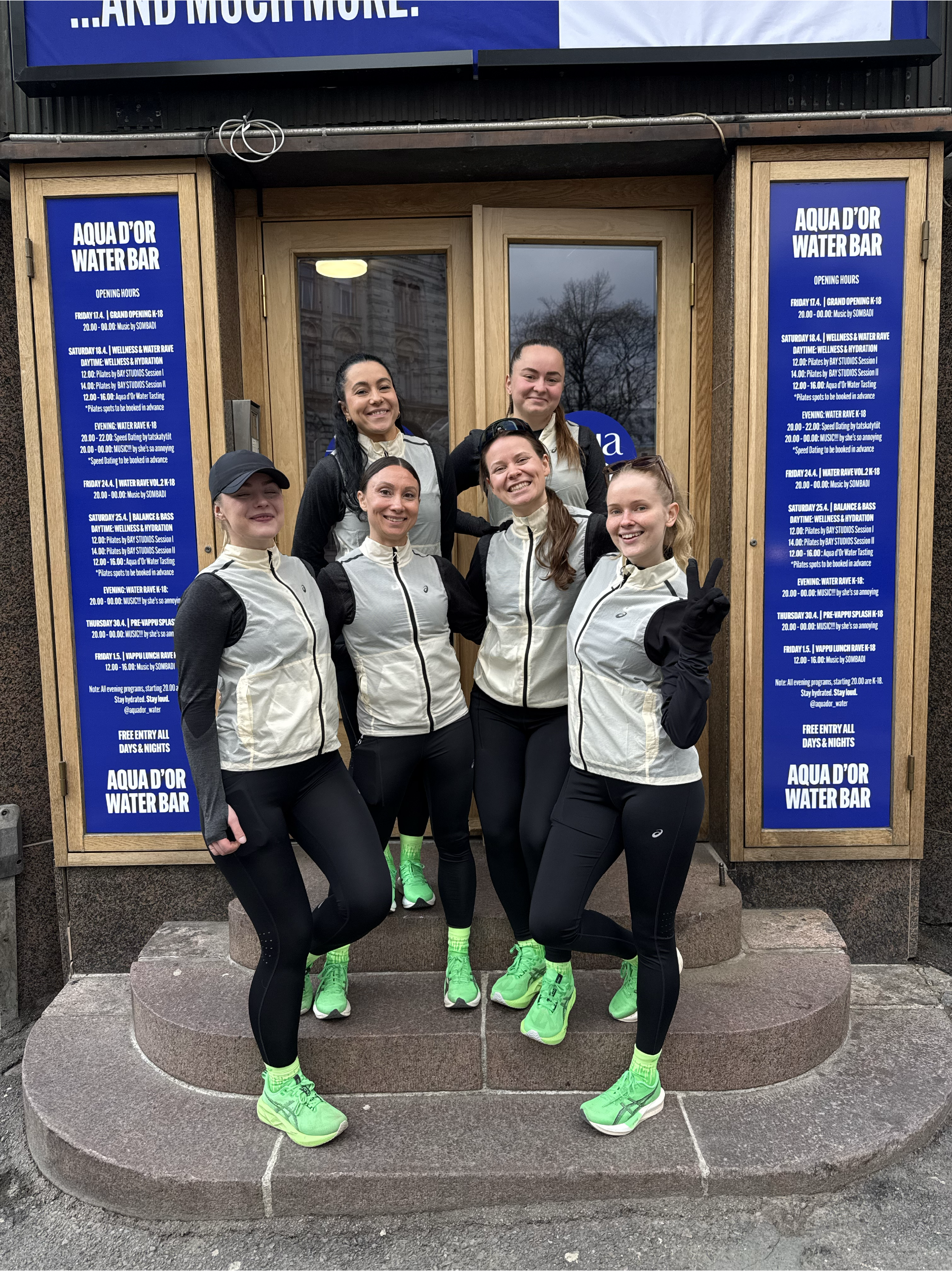 ASICS FrontRunner tiimi Vesibaari