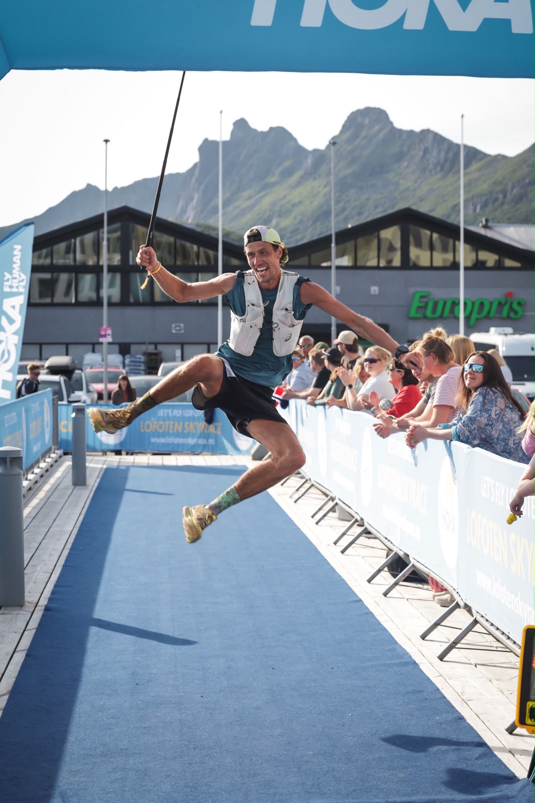 daniel lofoten skyrace målgang
