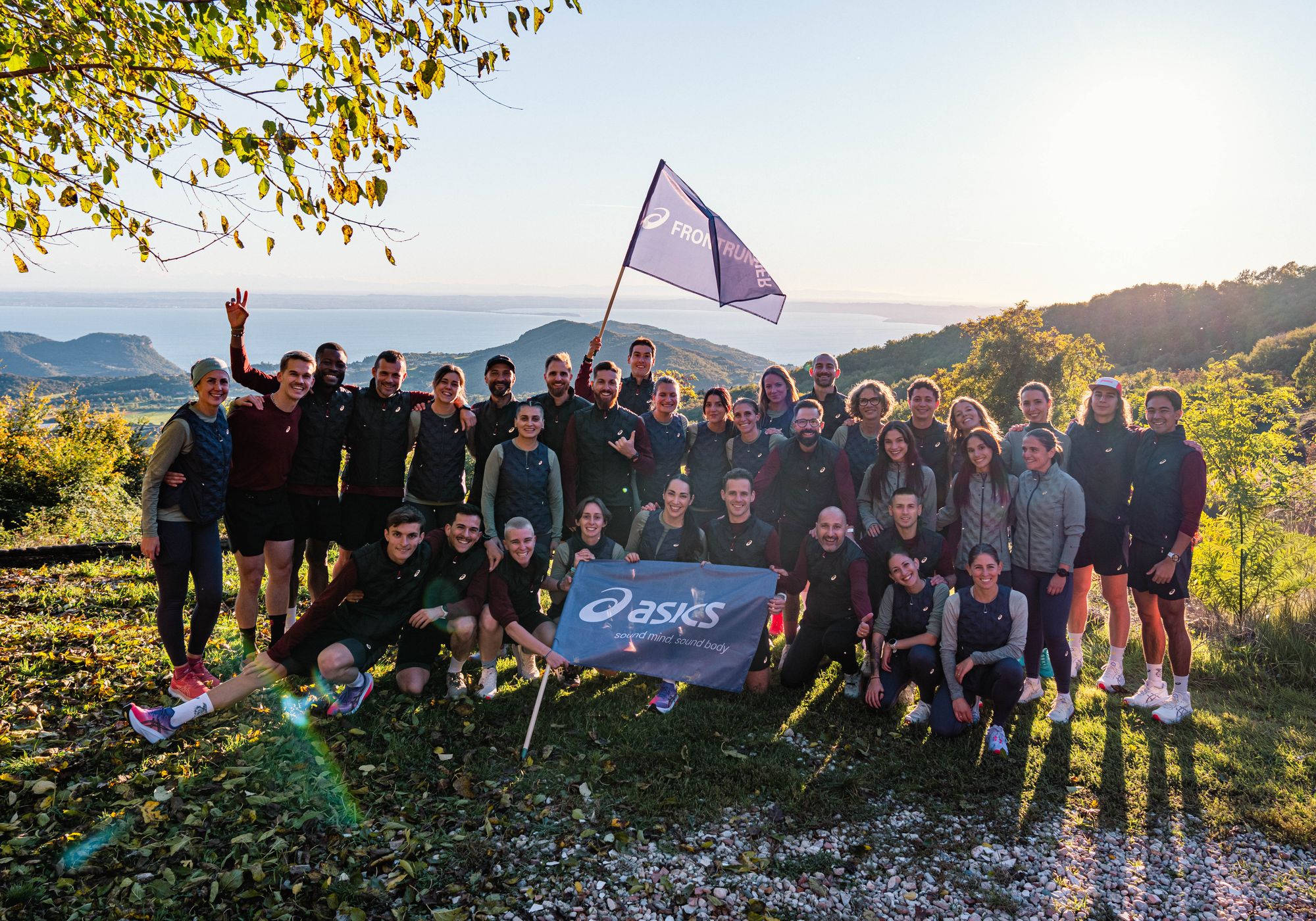 asics frontrunner team italy garda