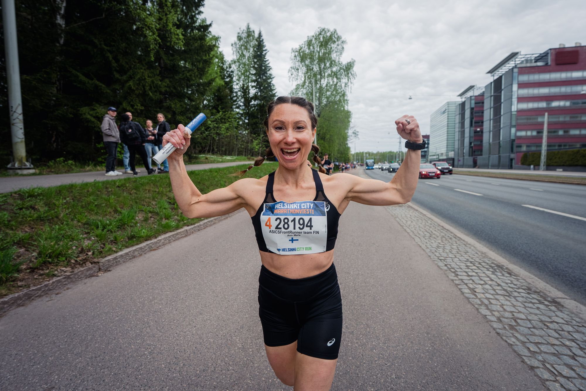 Ann-Marie Maratonviestissä