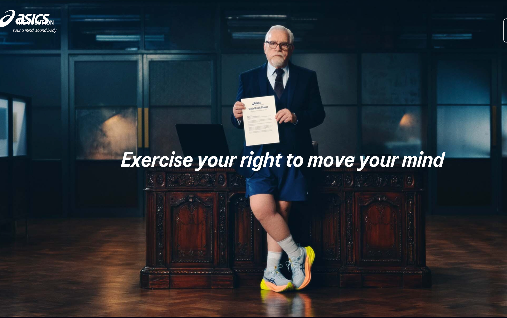 ASICS DÉVOILE SON ÉTUDE SUR LES MÉFAITS DE LA SÉDENTARITÉ AU BUREAU  