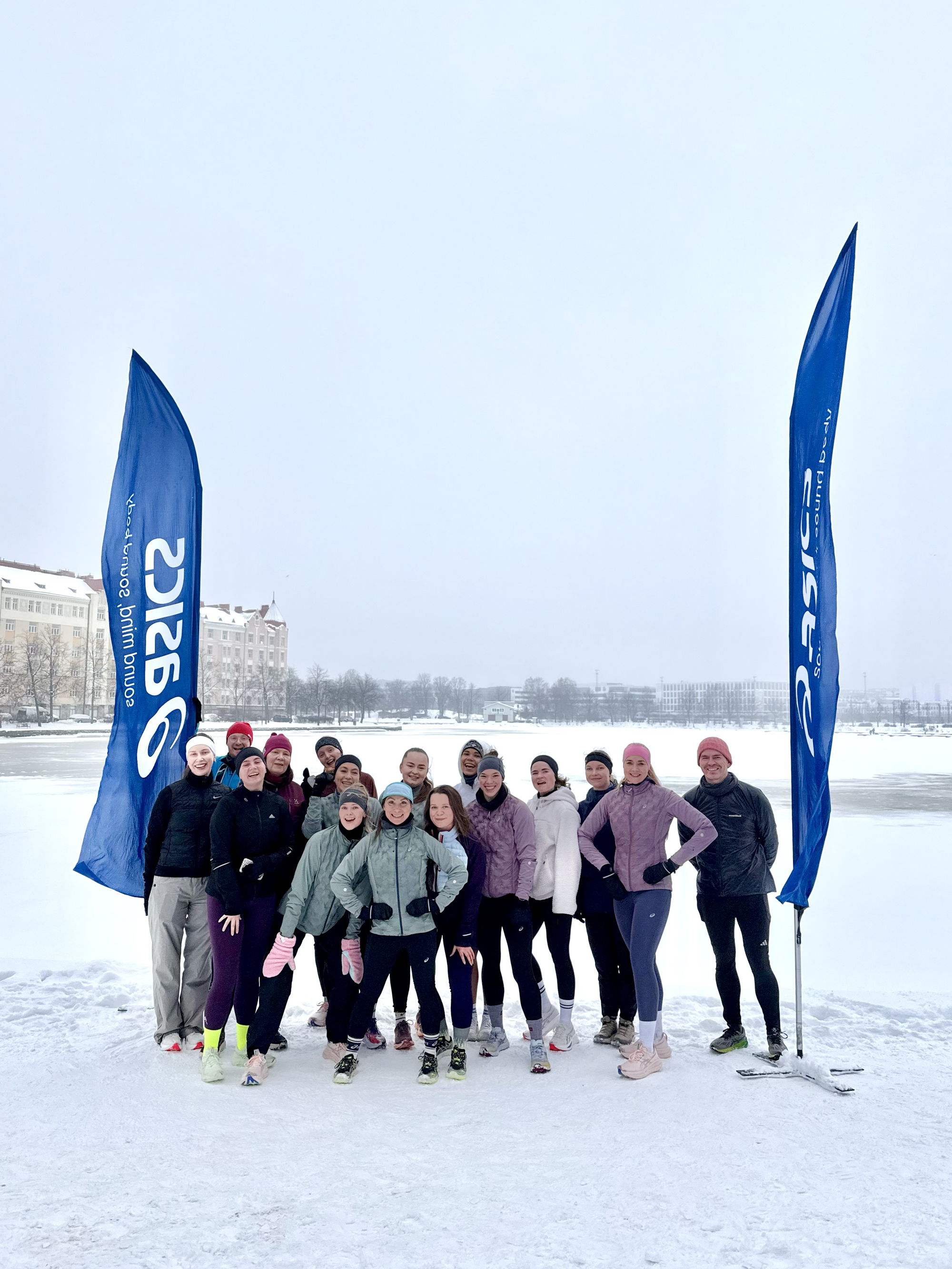 Social run tammikuu