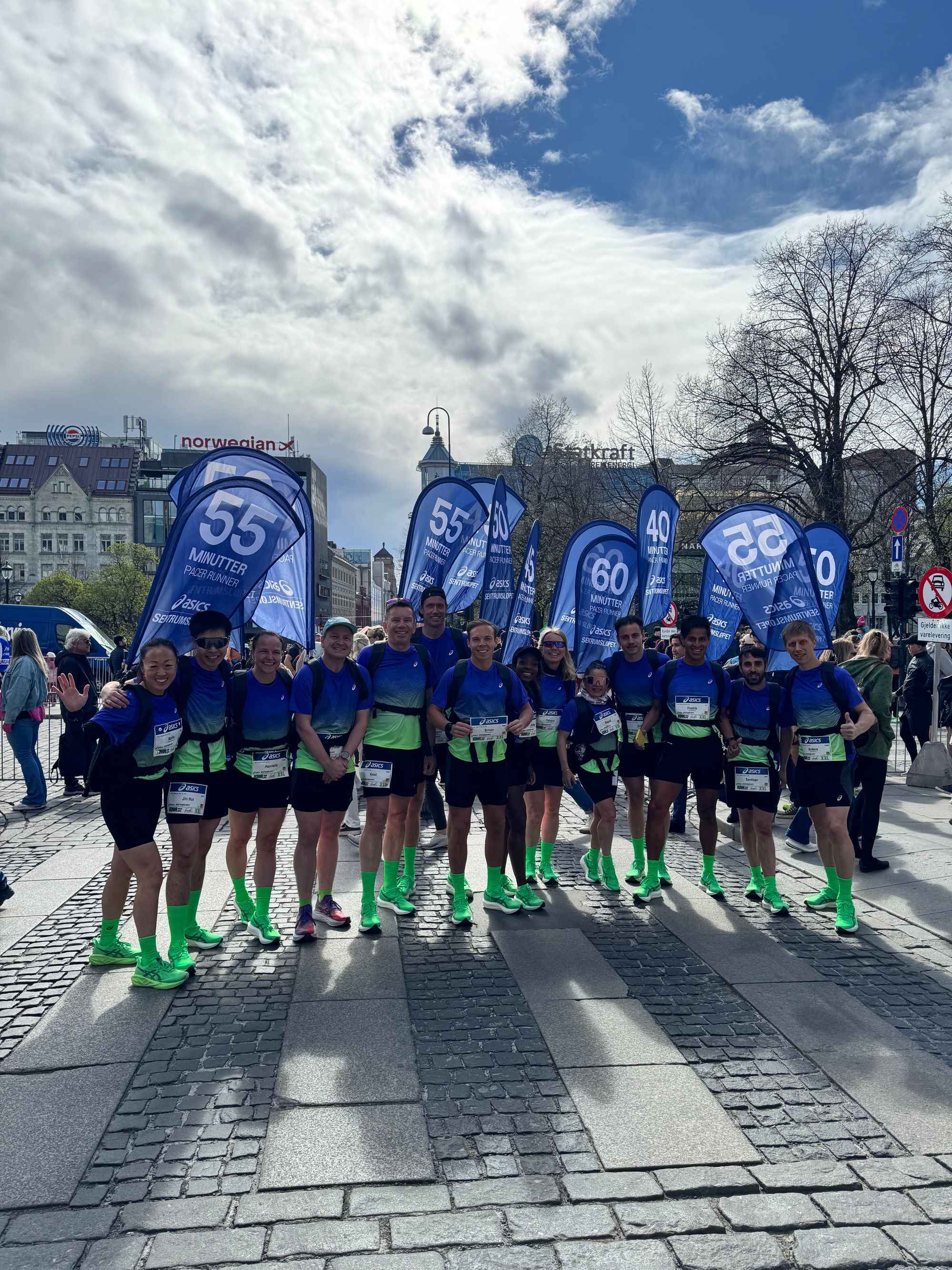 fartsholdere sentrumsløpet
